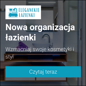 Organizacja przestrzeni w łazience z regałami i szufladami